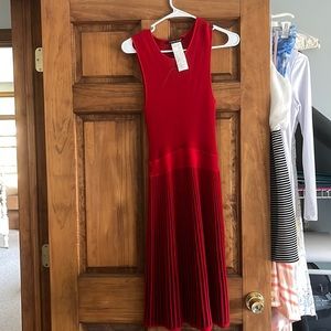 Christmas Red Sweater Dress